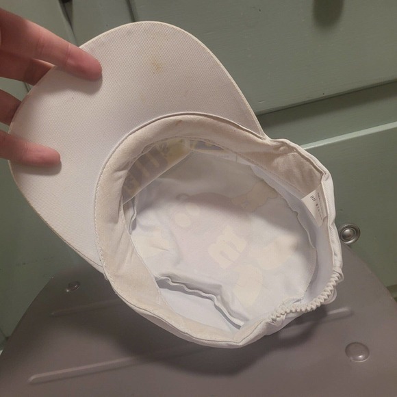 VTG 90s M&M's 1995 Special Olympics Painters Hat Cap Mars Promo Sponsor READ - Picture 9 of 10